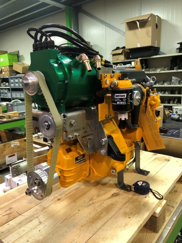 Elektrische binnenboord motor hybride aandrijving Combi 4 - 50 kW - Image 17