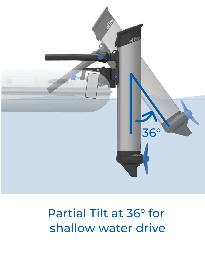 ePropulsion eLite 0,8 kW Stuurknuppel Elektrische buitenboordmotor inclusief 0,4 kWh accu - Image 12