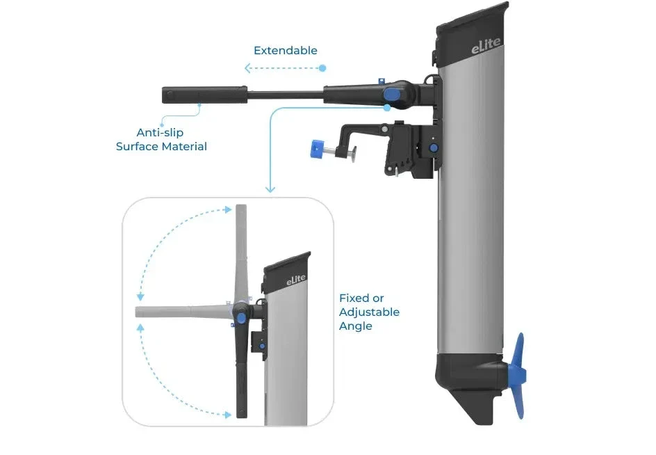 ePropulsion eLite 0,8 kW Stuurknuppel Elektrische buitenboordmotor inclusief 0,4 kWh accu - Image 13