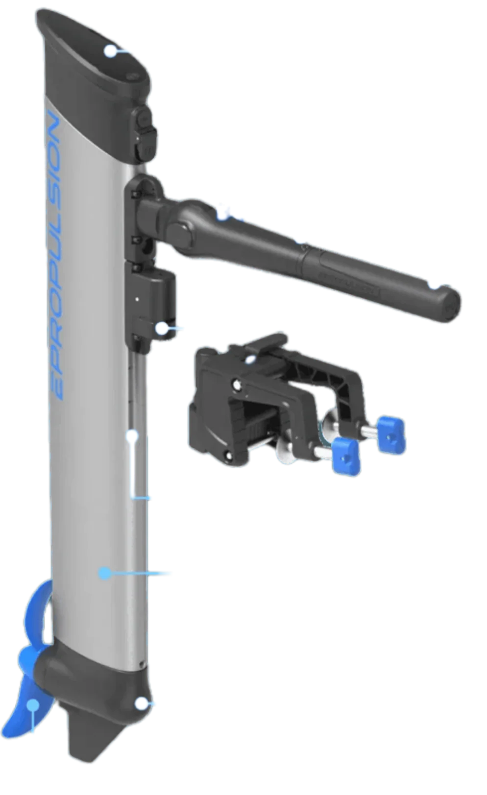 ePropulsion eLite 0,8 kW Stuurknuppel Elektrische buitenboordmotor inclusief 0,4 kWh accu - Image 26