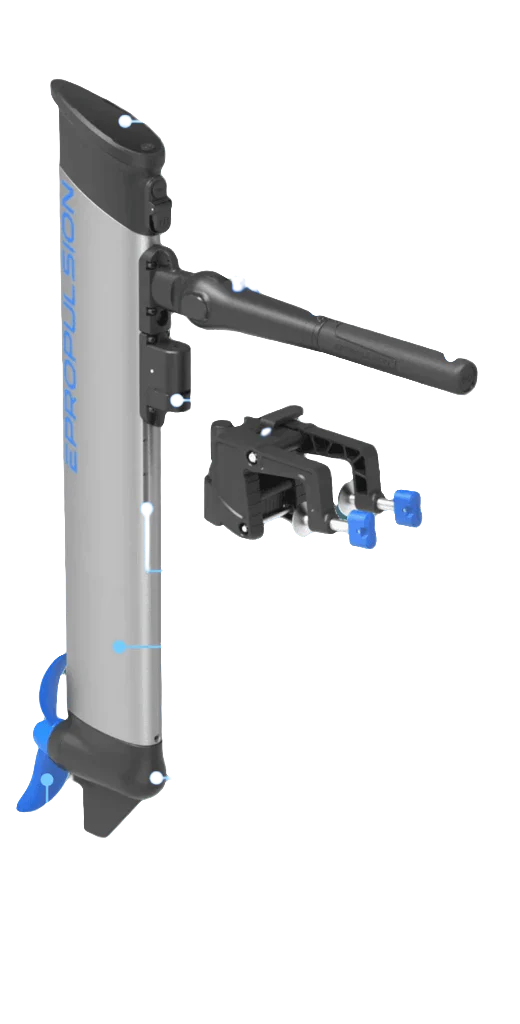 ePropulsion eLite 0,8 kW Stuurknuppel Elektrische buitenboordmotor inclusief 0,4 kWh accu - Image 27