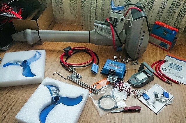 ePropulsion Navy 6.0 Evo 6kW Elektrische buitenboordmotor inclusief afstandsbediening - Image 24