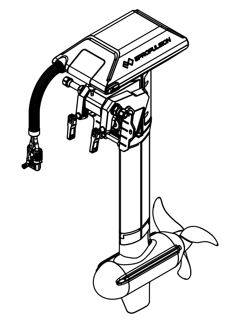 ePropulsion Navy 6.0 Evo 6kW Elektrische buitenboordmotor inclusief afstandsbediening - Image 34