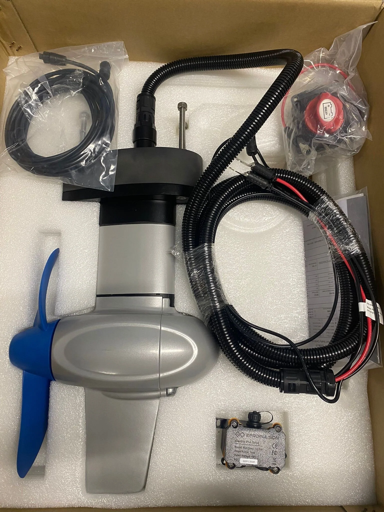 ePropulsion Pod Drive 1.0 Evo elektrische Pod motor 1 kW inclusief afstandsbediening - Image 9