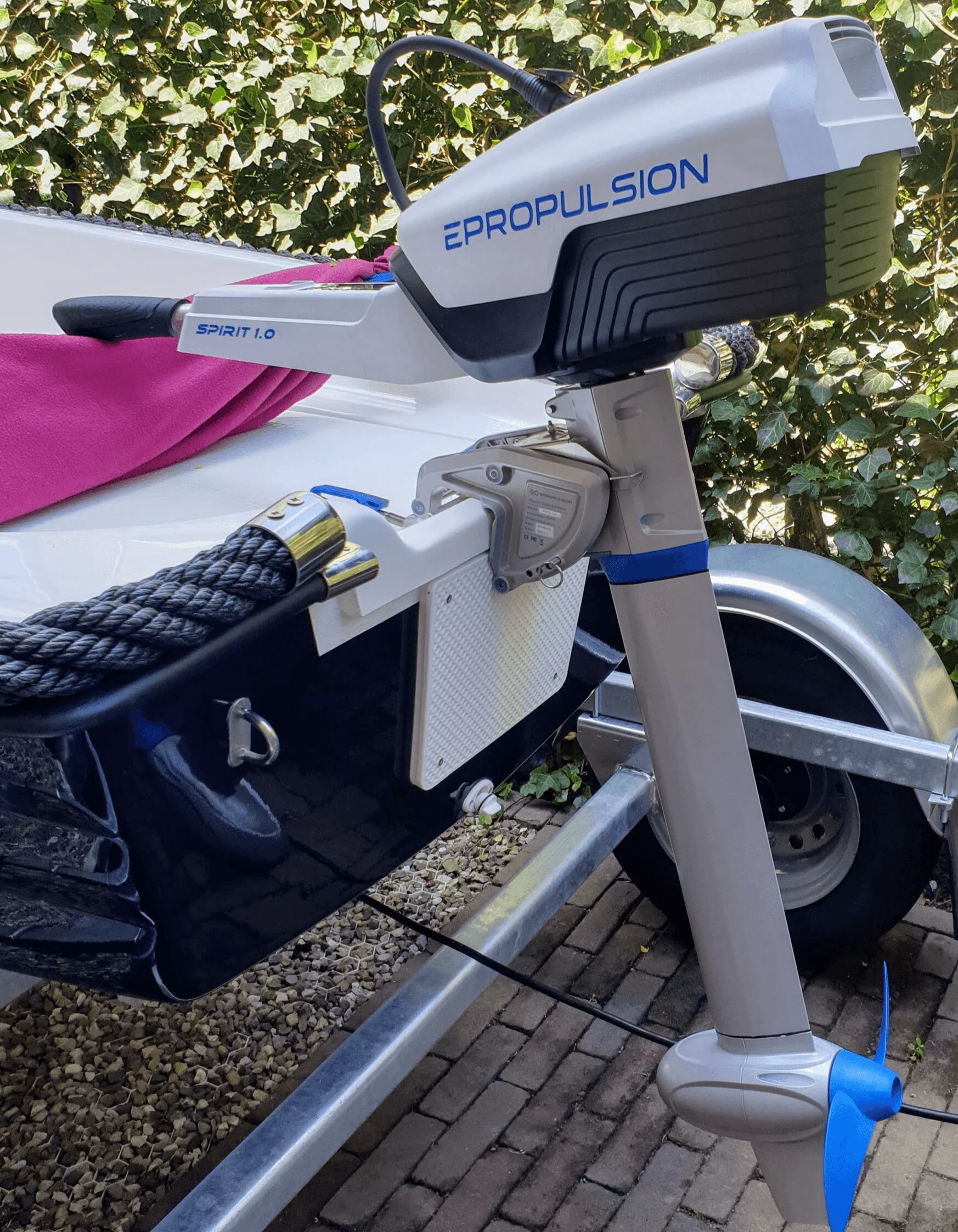 ePropulsion Spirit 1 kW Plus Stuurknuppel Elektrische buitenboordmotor inclusief 1,3 kWh accu - Image 20