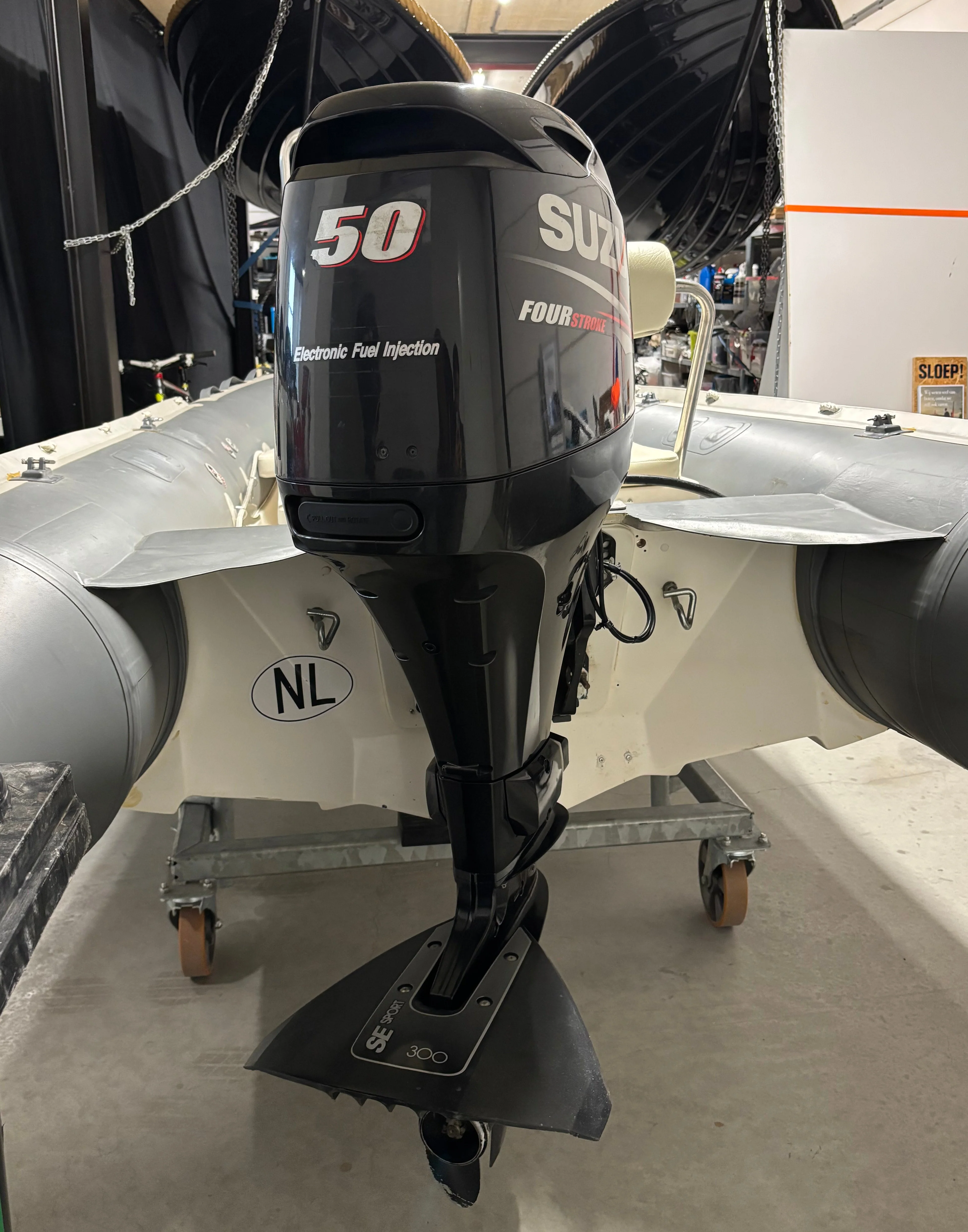 Excellent rib 430 met 50 pk weinig uren Full options - Image 12