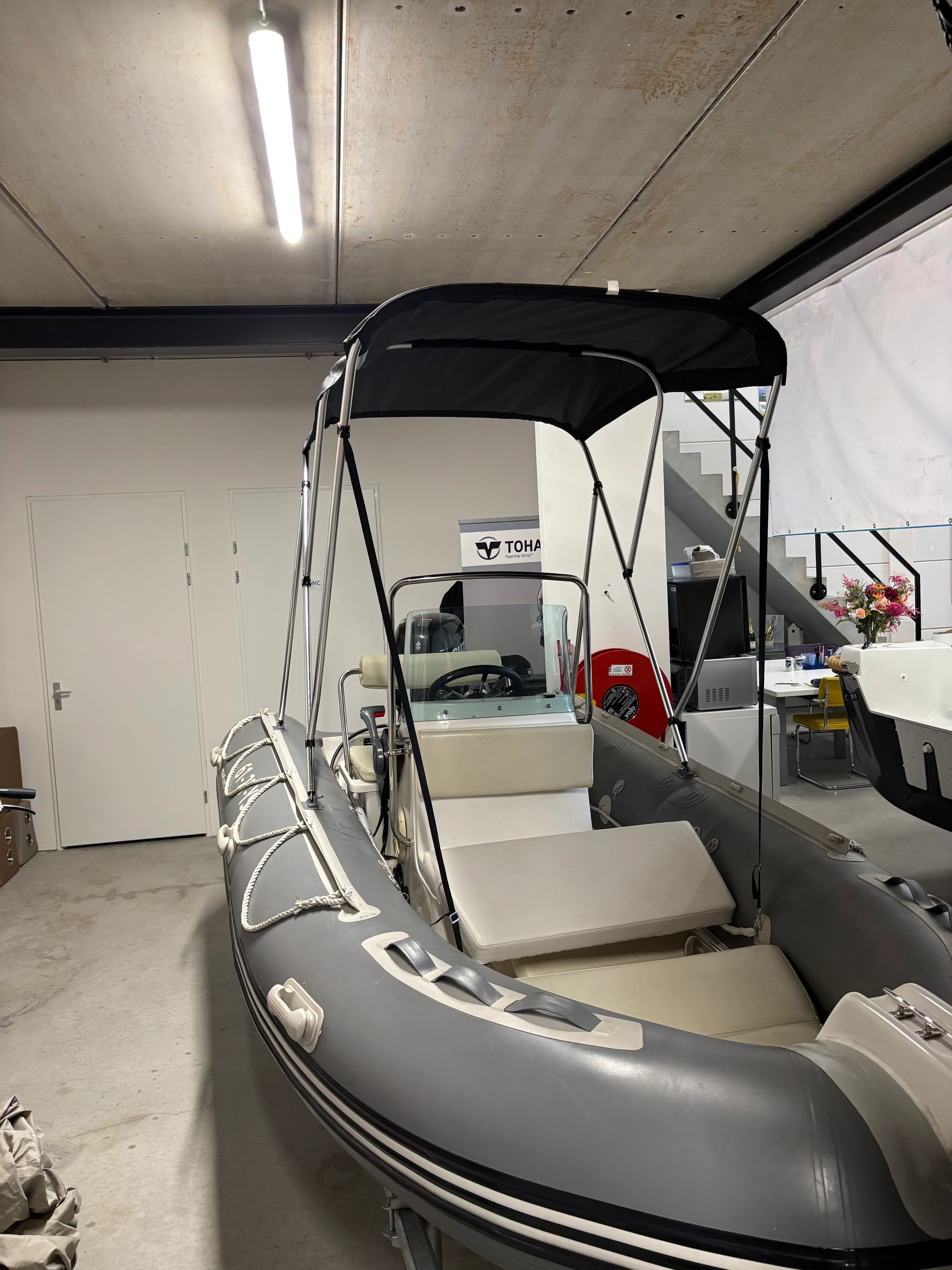 Excellent rib 430 met 50 pk weinig uren Full options - Image 14