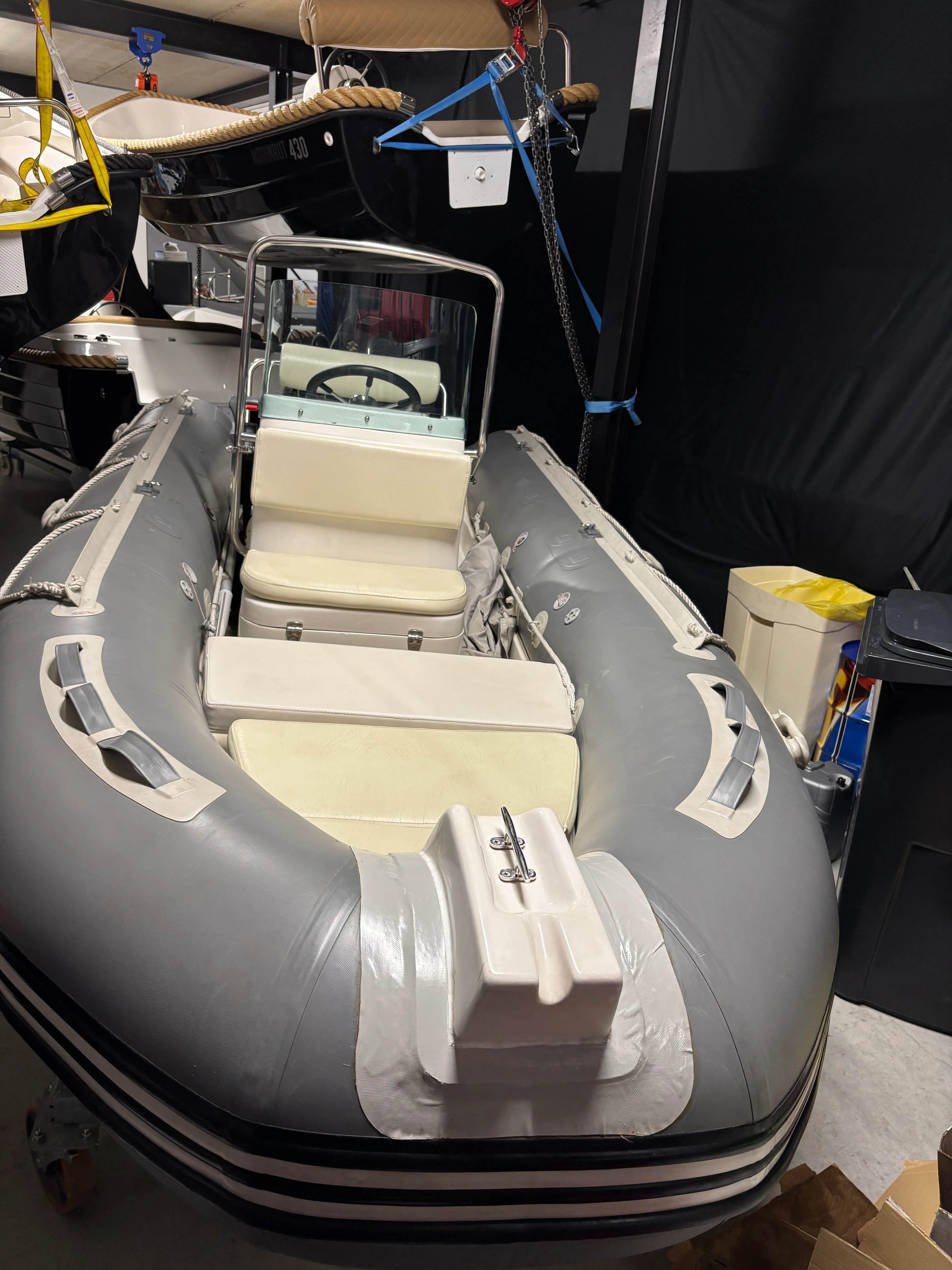 Excellent rib 430 met 50 pk weinig uren Full options - Image 23