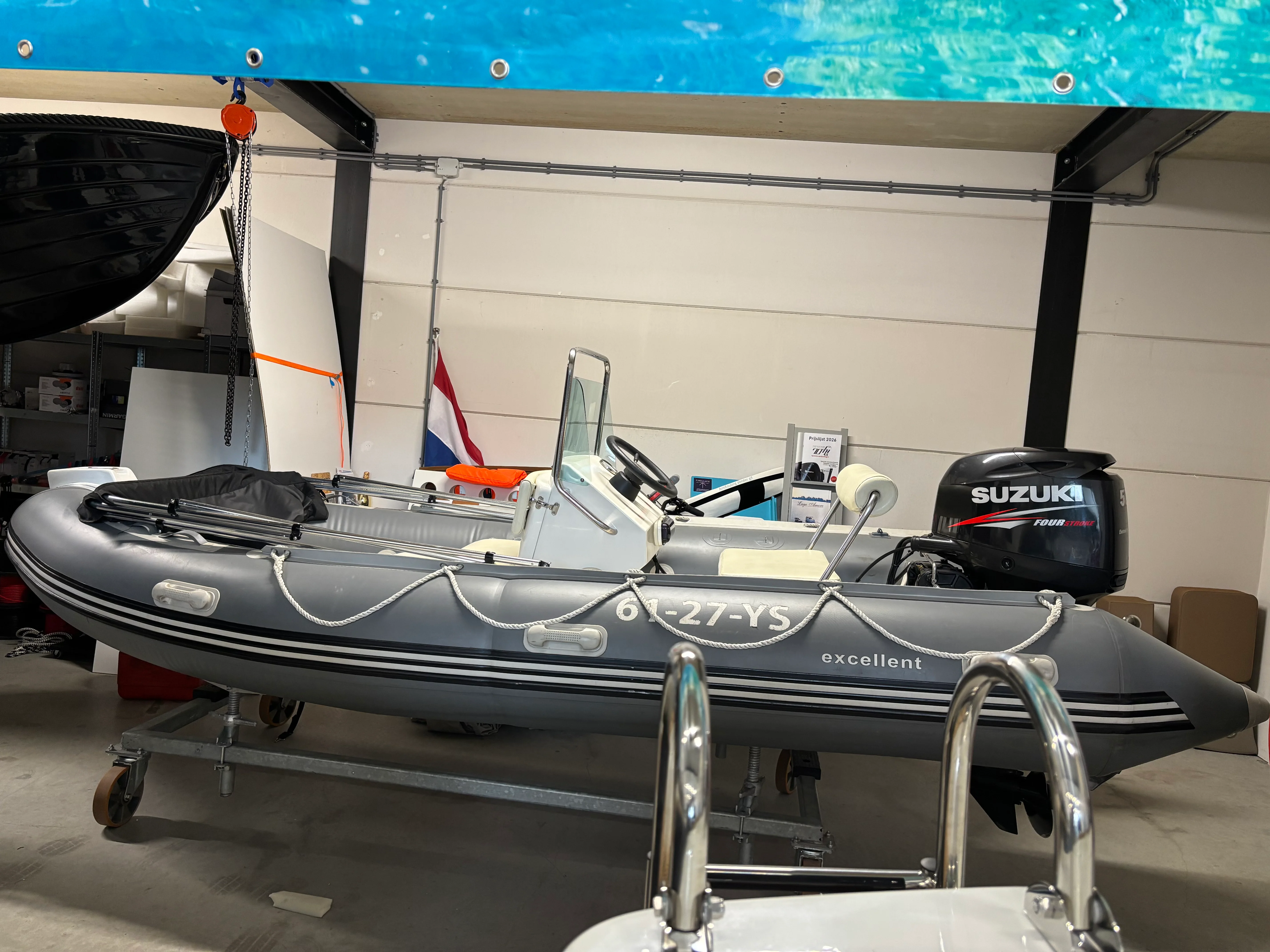 Excellent rib 430 met 50 pk weinig uren Full options - Image 3