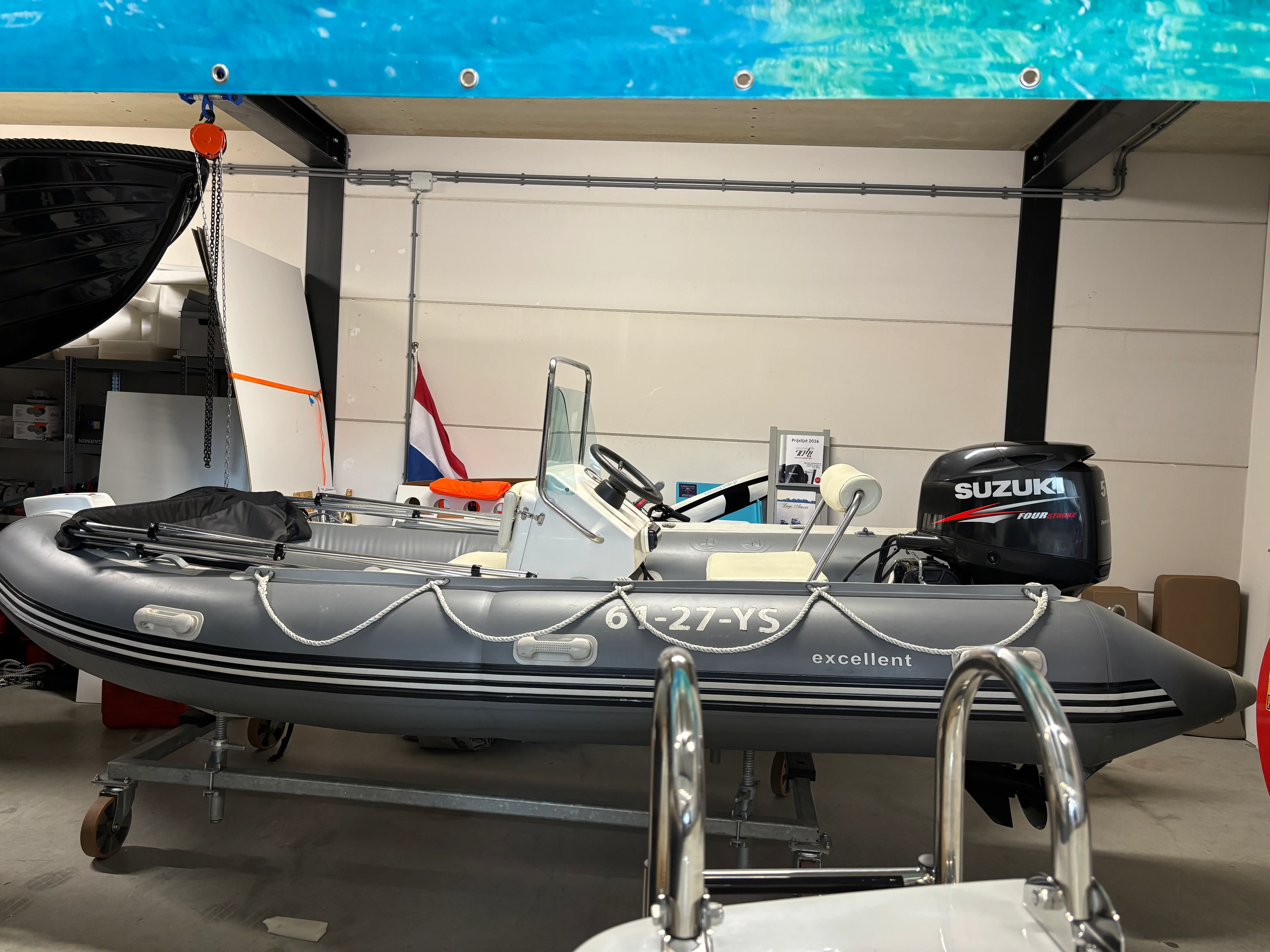 Excellent rib 430 met 50 pk weinig uren Full options - Image 4