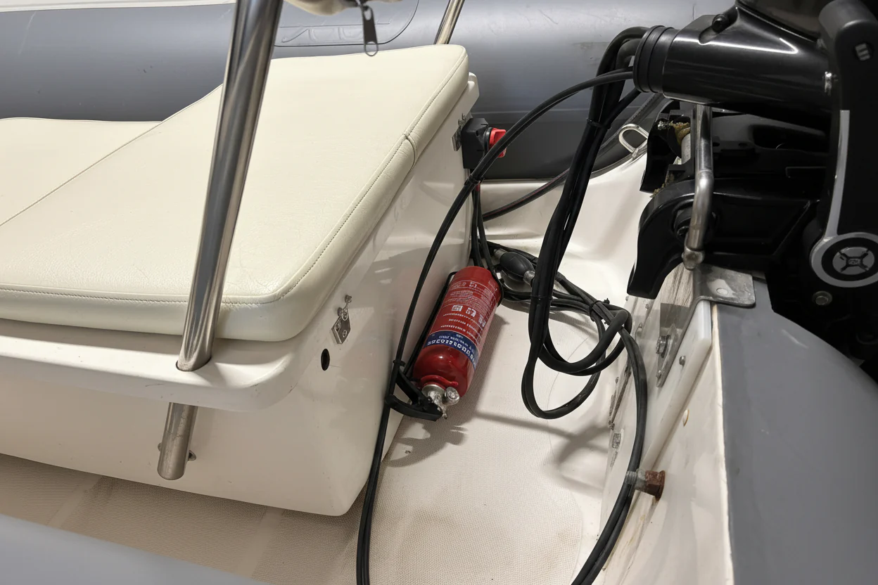 Excellent rib 430 met 50 pk weinig uren Full options - Image 8