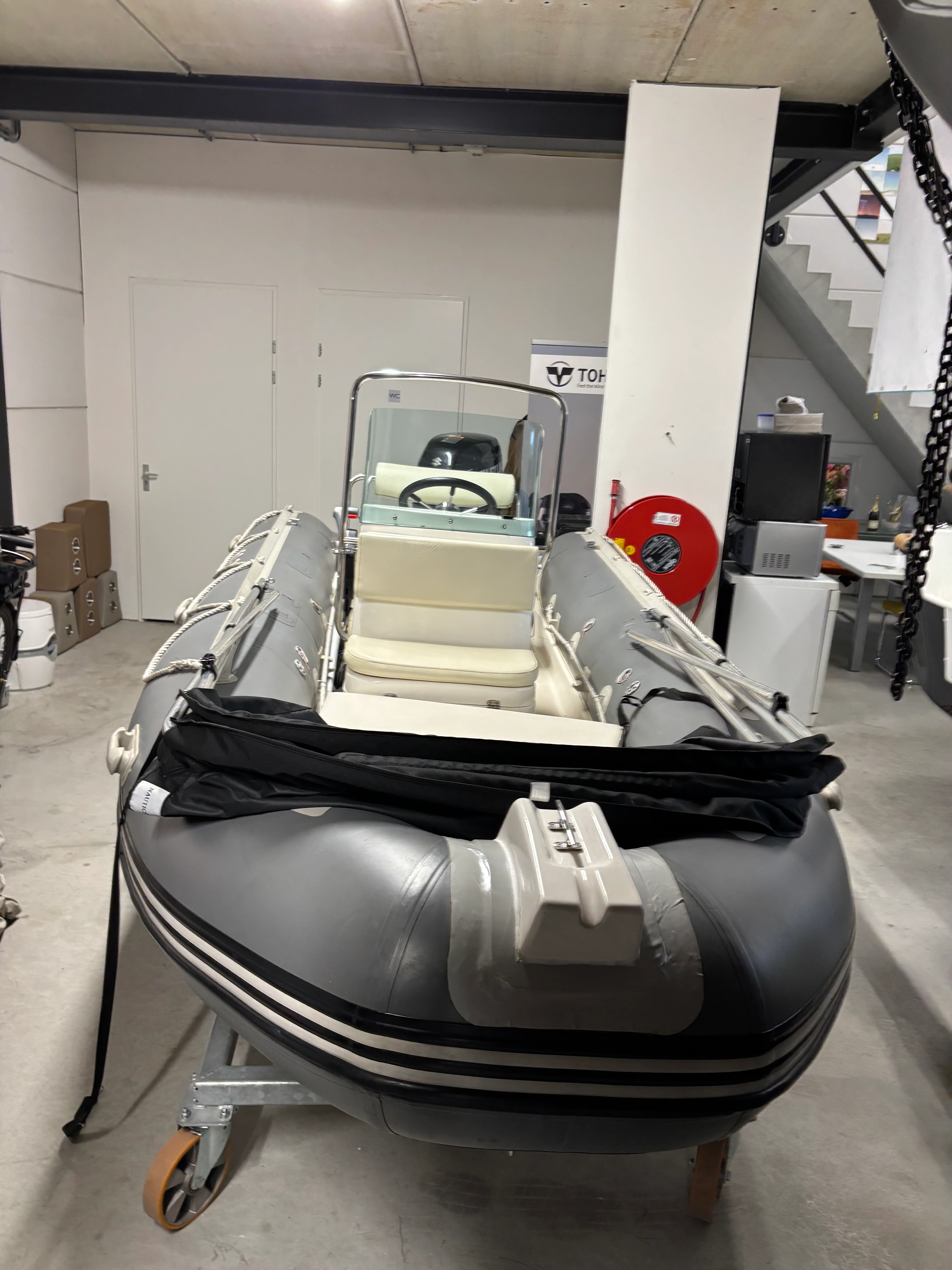 Excellent rib 430 met 50 pk weinig uren Full options - Image 9