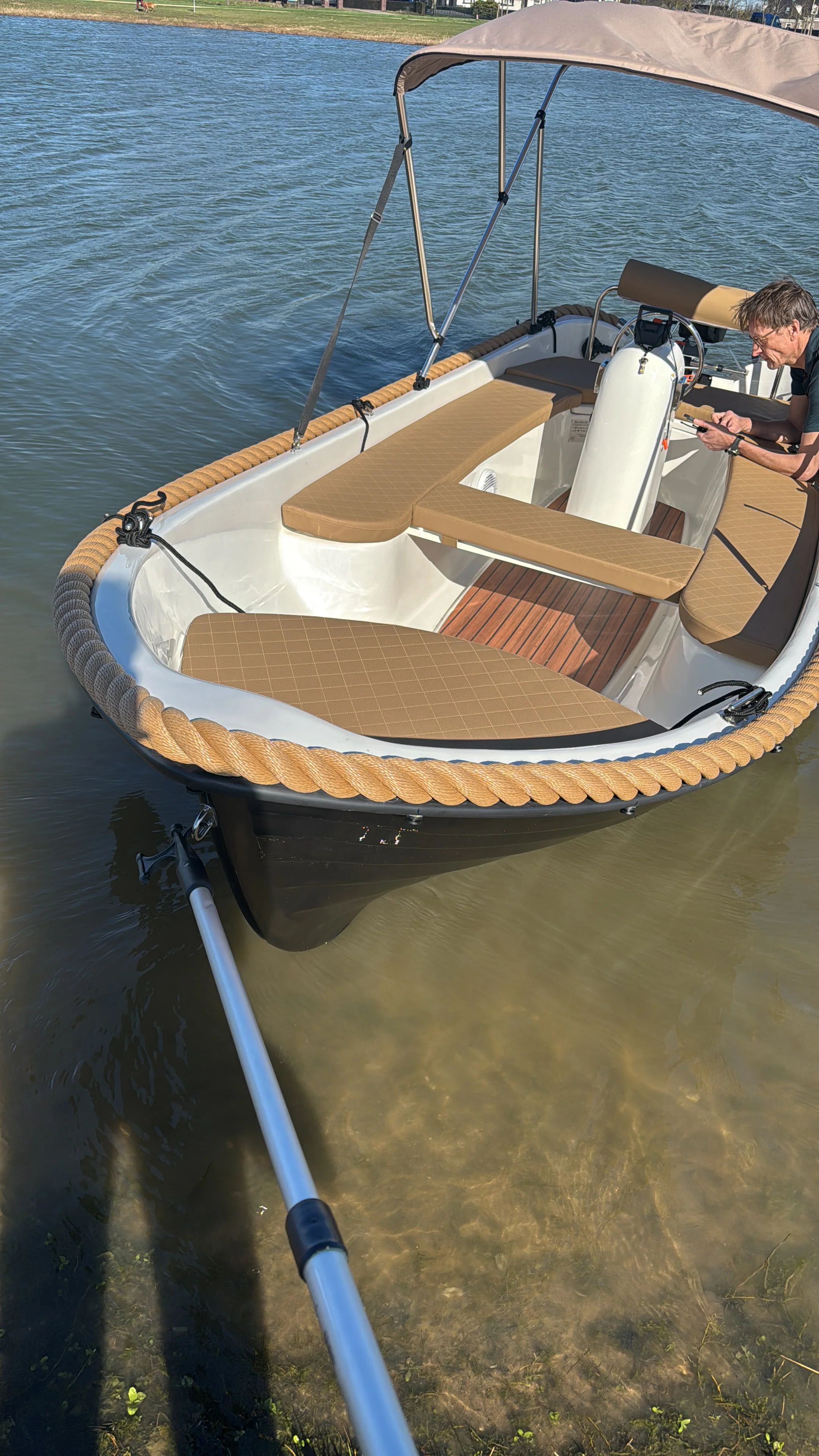 Marinaut 430 elektrische klassieke sloep 4 meter - Image 114