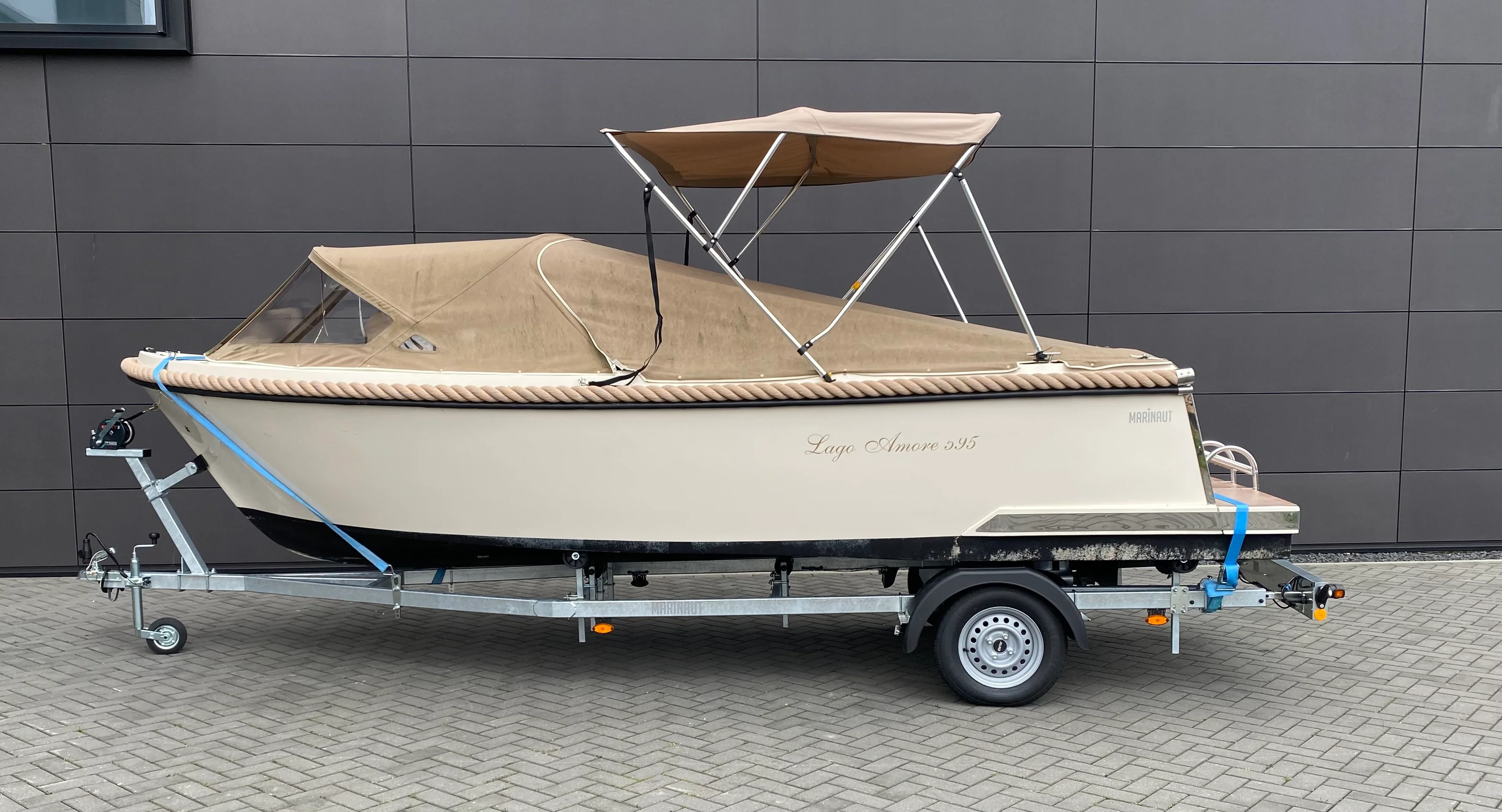 Marinaut 750 Boottrailer tendertrailer tot 565 kilogram en 6,5 meter - Image 20