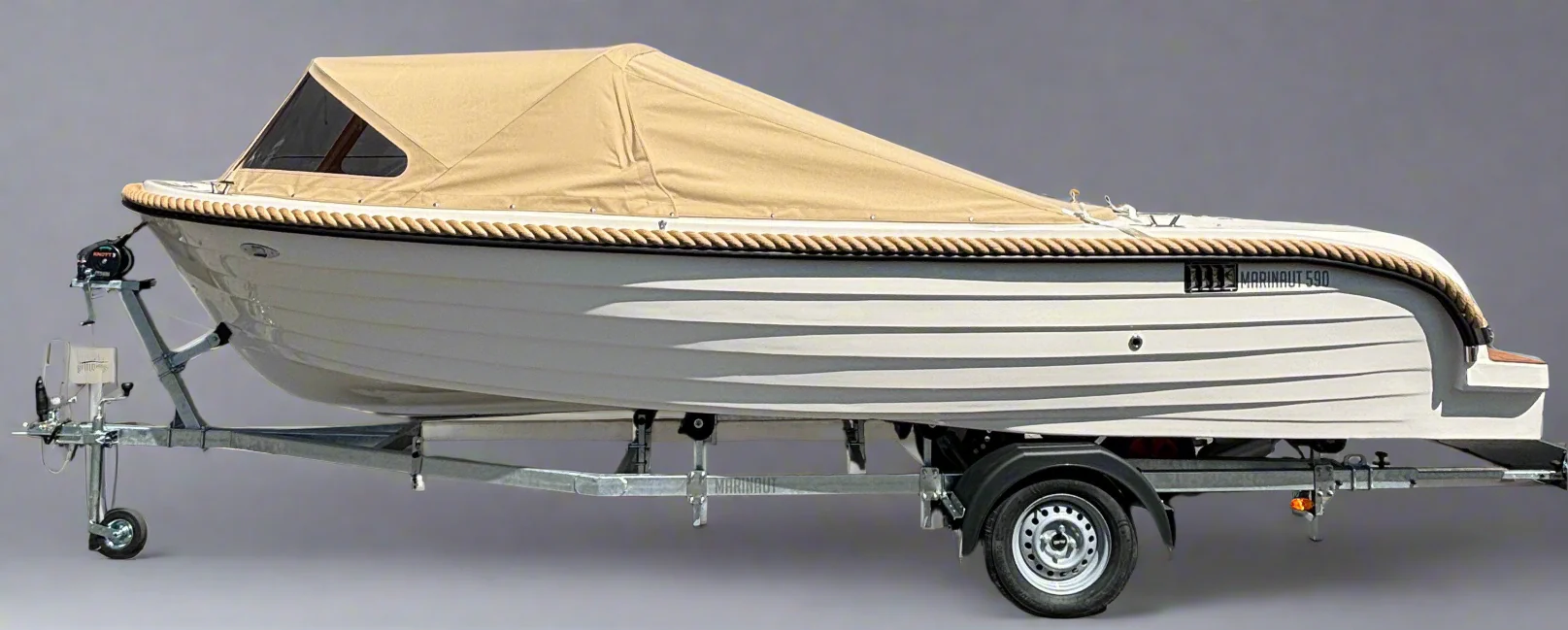 Marinaut 750 Boottrailer tendertrailer tot 565 kilogram en 6,5 meter - Image 22