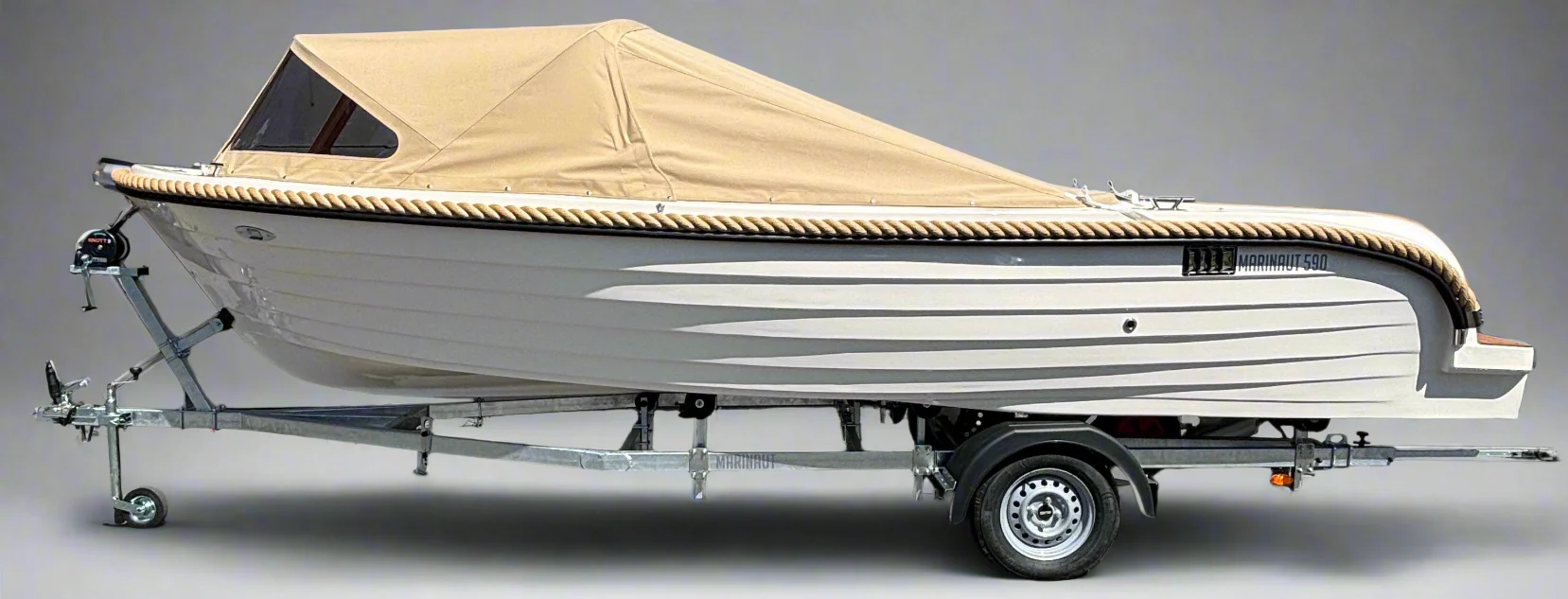Marinaut 750 Boottrailer tendertrailer tot 565 kilogram en 6,5 meter - Image 24