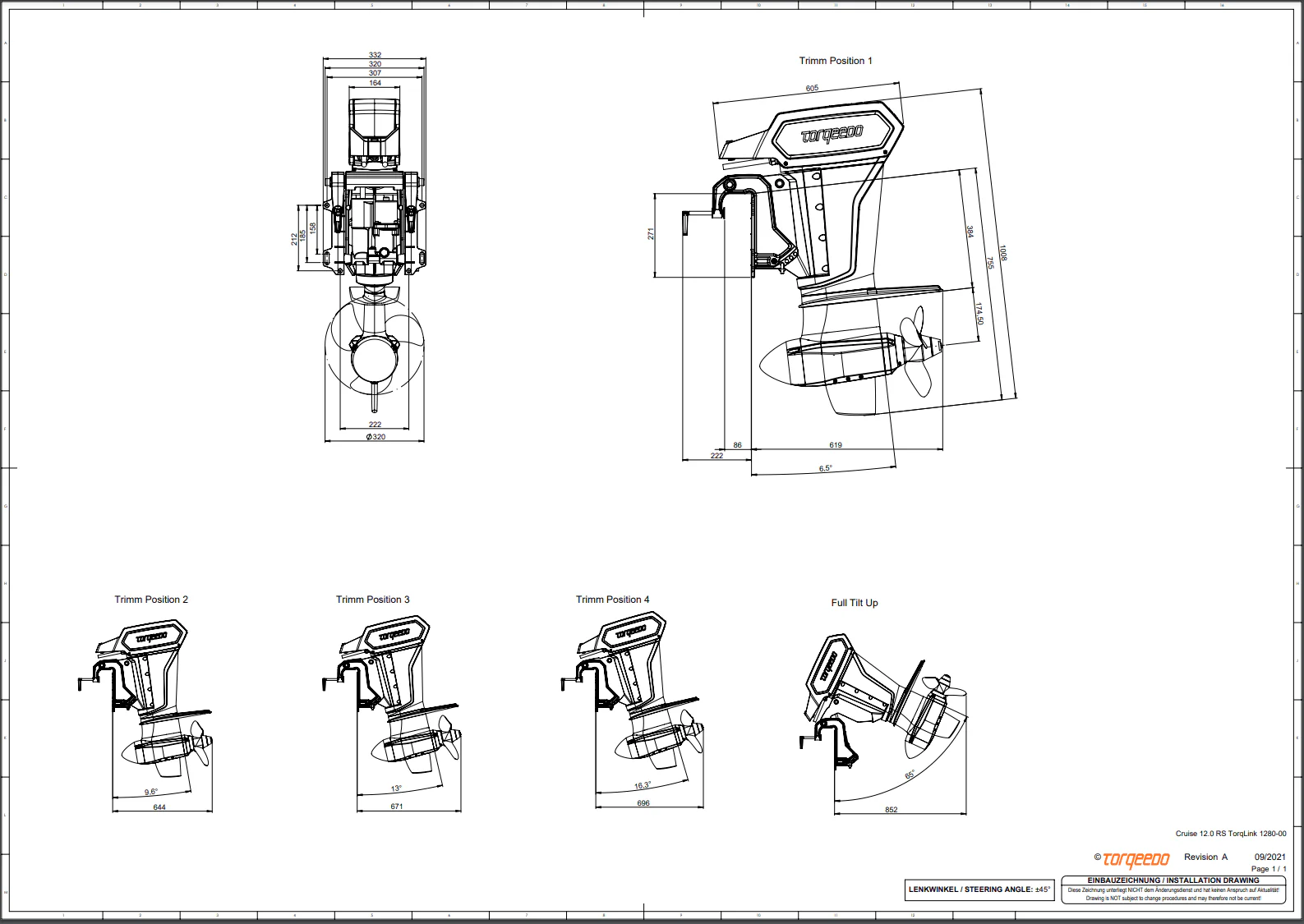 Torqeedo Cruise 12.0 R 12 kW elektrische buitenboordmotor 48V inclusief afstandsbediening - Image 13