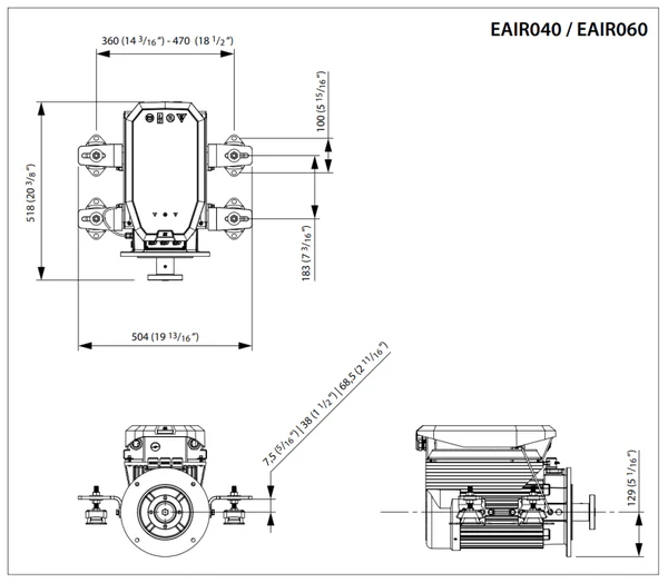 Vetus E-LINE e-drive elektrische binnenboordmotor 6 - 22 kW 48V - Image 16
