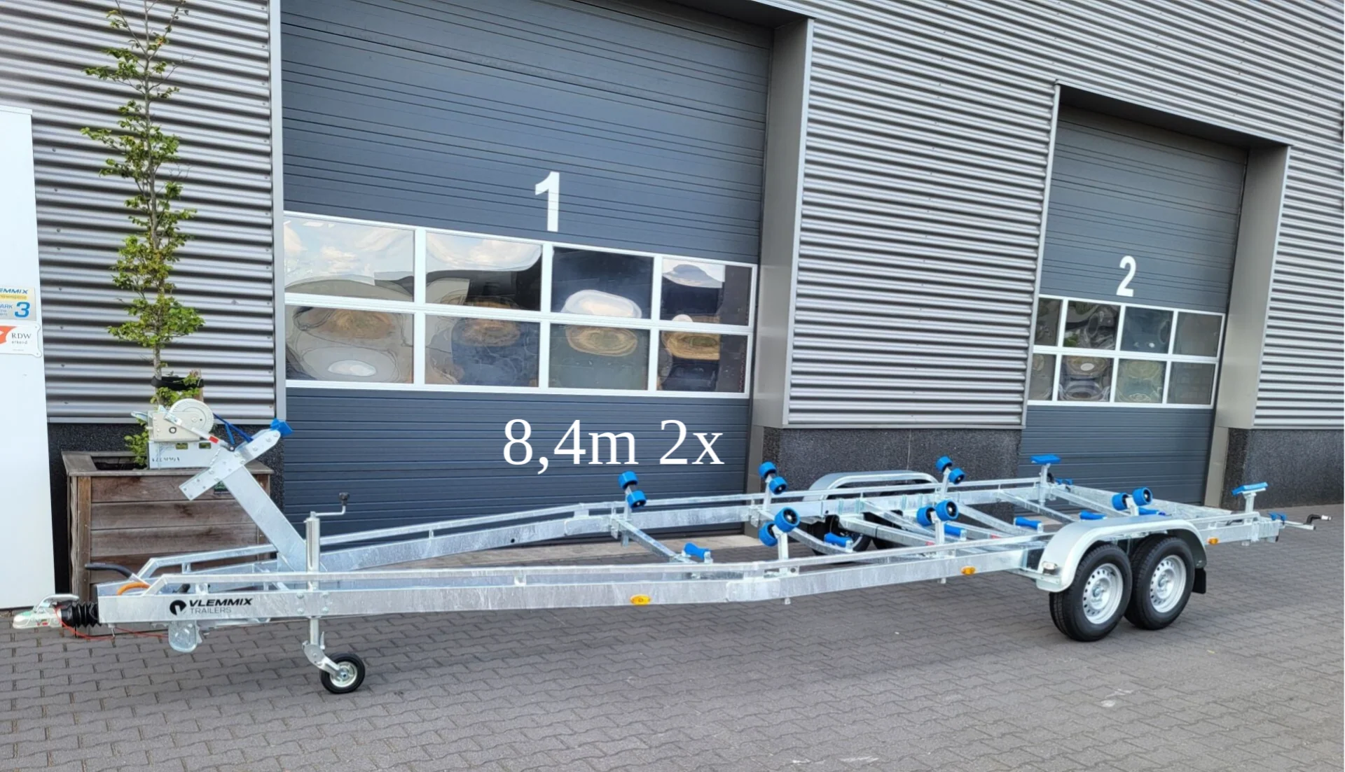 Vlemmix geremde boottrailer - Image 22