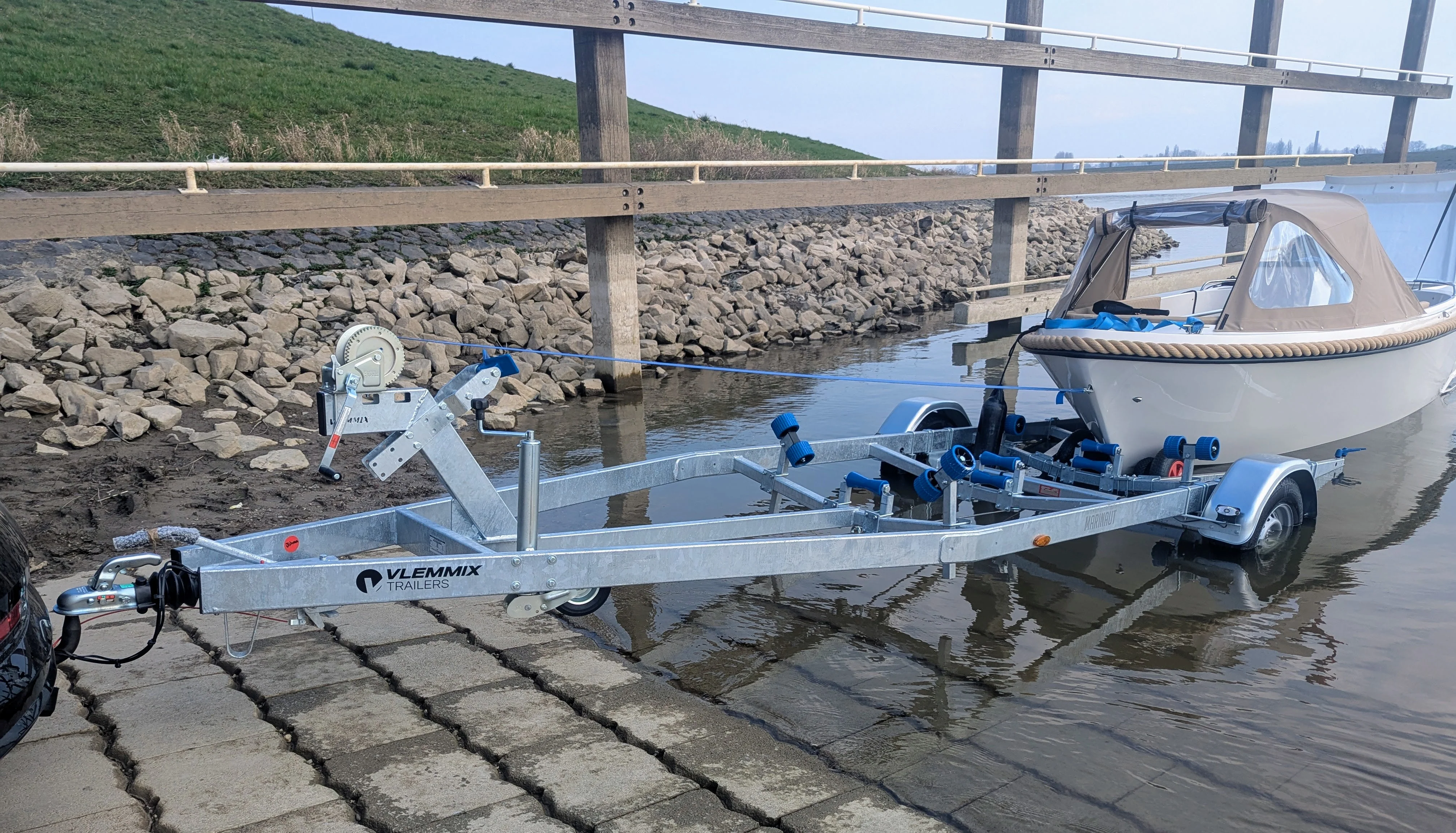 Vlemmix geremde boottrailer - Image 45