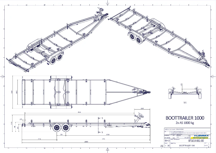 Vlemmix geremde boottrailer - Image 66