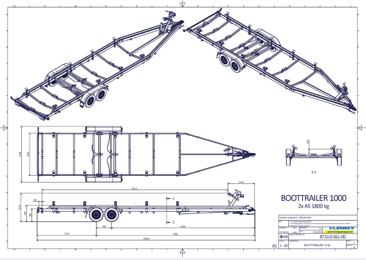 Vlemmix geremde boottrailer - Image 68