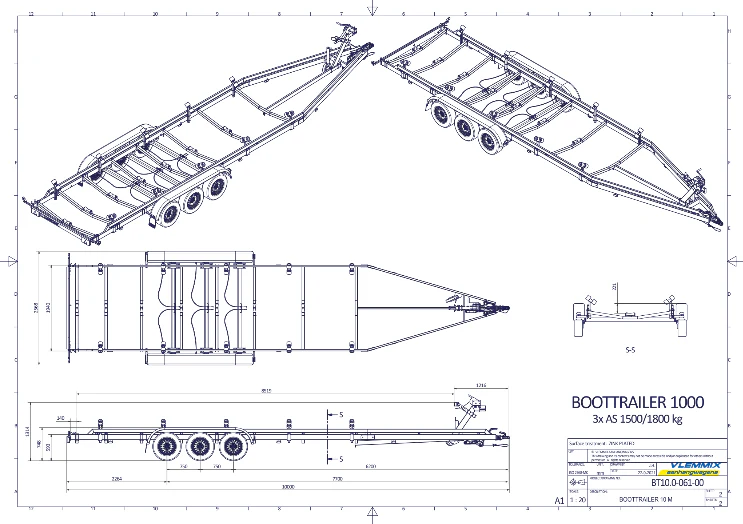 Vlemmix geremde boottrailer - Image 69