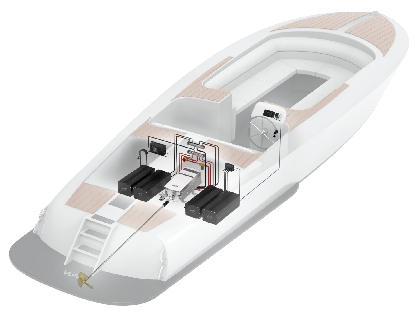 Waterworld 4.0 i/h 10.0 i/h 20.0 i/h (hybride) elektrische binnenboordmotor 5 - 20 kW 48V - Image 16